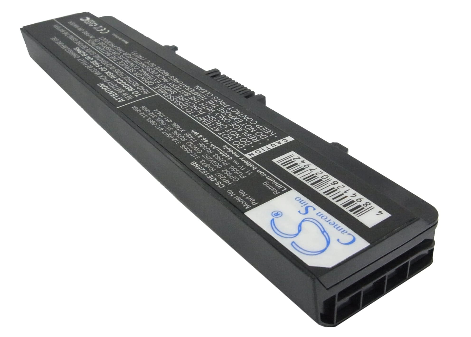 Batteri til bærbar PC for DELL Inspiron 1525, Inspiron 1526, Inspiron 1545 og andre.