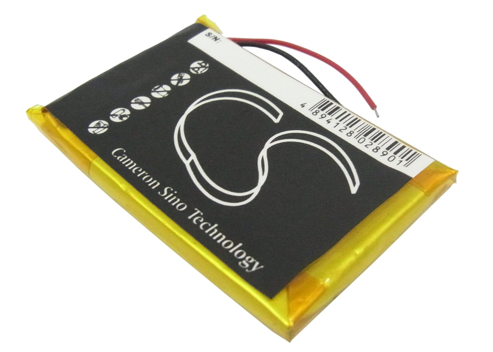 Batteri for mediespiller for iRiver E50 4G, E50 8G