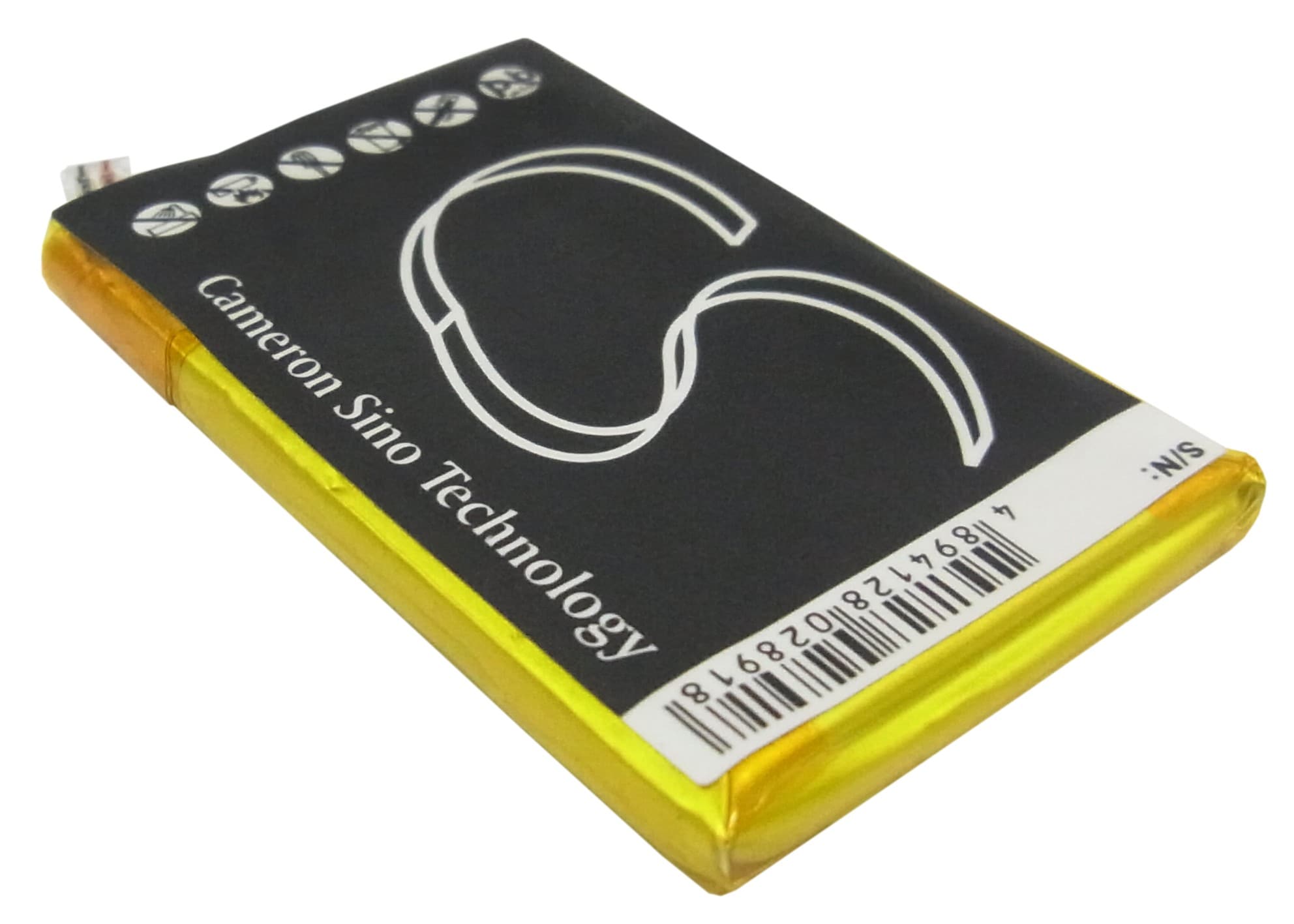 Batteri for mediespiller for Samsung YP-P3, YP-P3CB/XSH, YP-P3JEB/XAA osv.