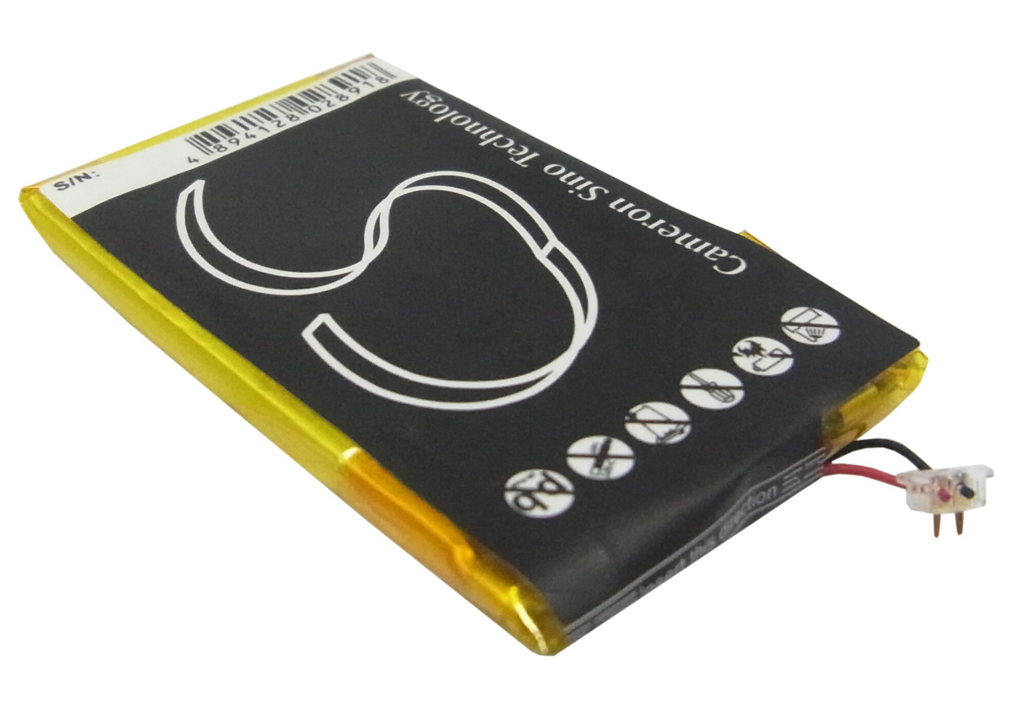 Batteri for mediespiller for Samsung YP-P3, YP-P3CB/XSH, YP-P3JEB/XAA osv.