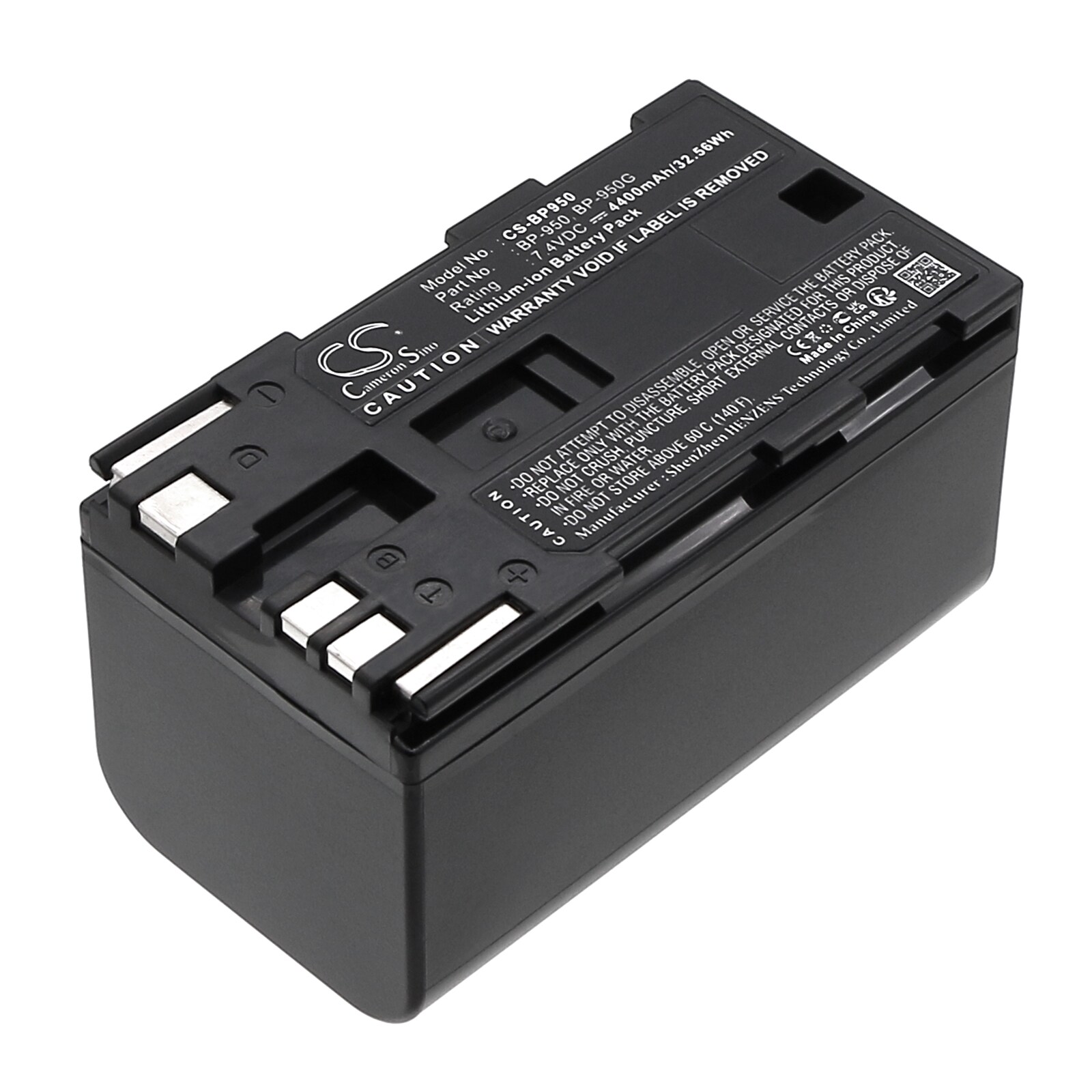 Batteri til kamera for Canon ES-8000V, V50Hi, FV500 etc.