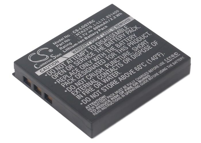 Batteri for tastatur, mus for Logitech G7 trådløs lasermus, MX Air, M-RBQ124