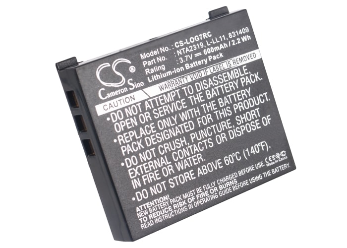 Batteri for tastatur, mus for Logitech G7 trådløs lasermus, MX Air, M-RBQ124