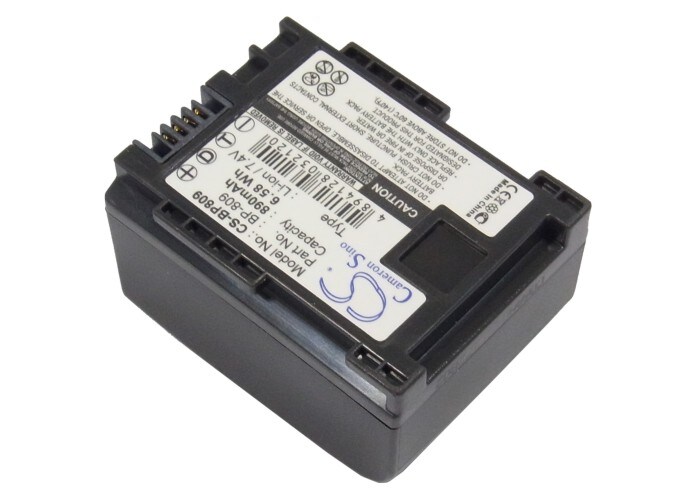 Batteri til kamera for Canon Vixia HF10, Vixia HF11, Vixia HF100 osv.