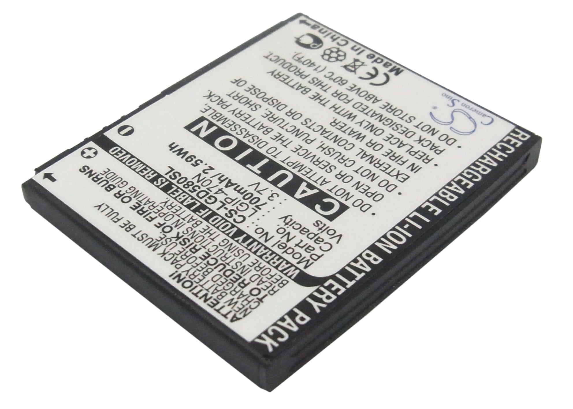 Batteri for SmartPhone, Mobil for LG GD580, GD580 Lolitop