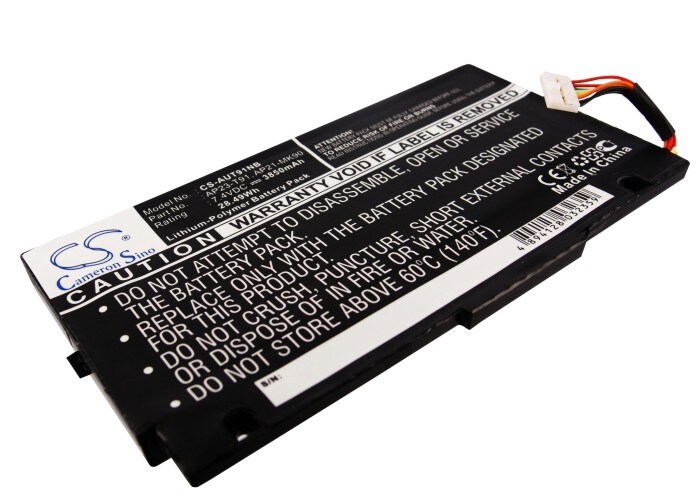Batteri til bærbar PC for Asus Eee PC T91, Eee PC T91SA-VU1X-BK og andre.