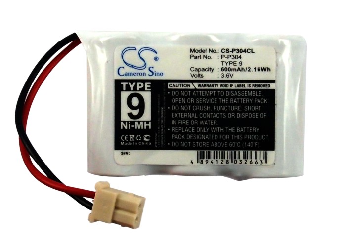 Batteri til trådløs telefon for Pacific Bell 810, 820, Sears 34951 osv.