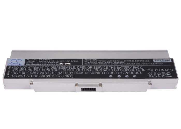 Batteri til bærbar PC for Sony VAIO VGN-AR41E, VAIO VGN-AR41L og andre.