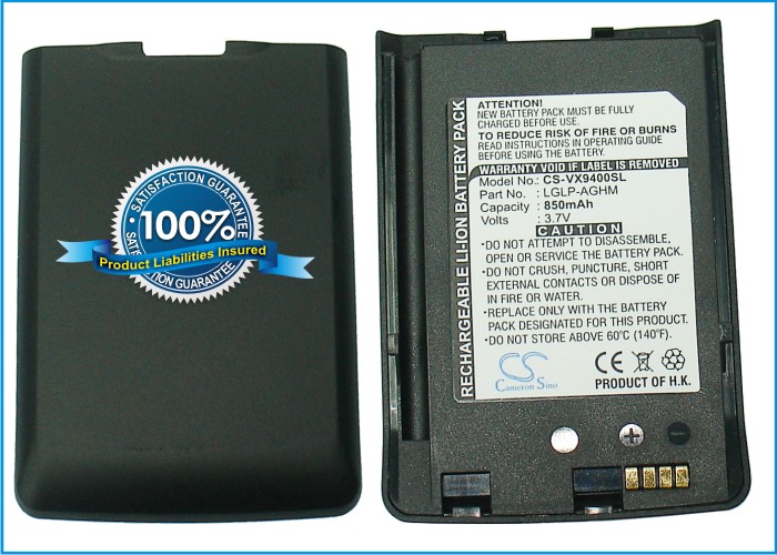 Batteri for SmartPhone, Mobil for LG VX9400, VX-9400, LG9400