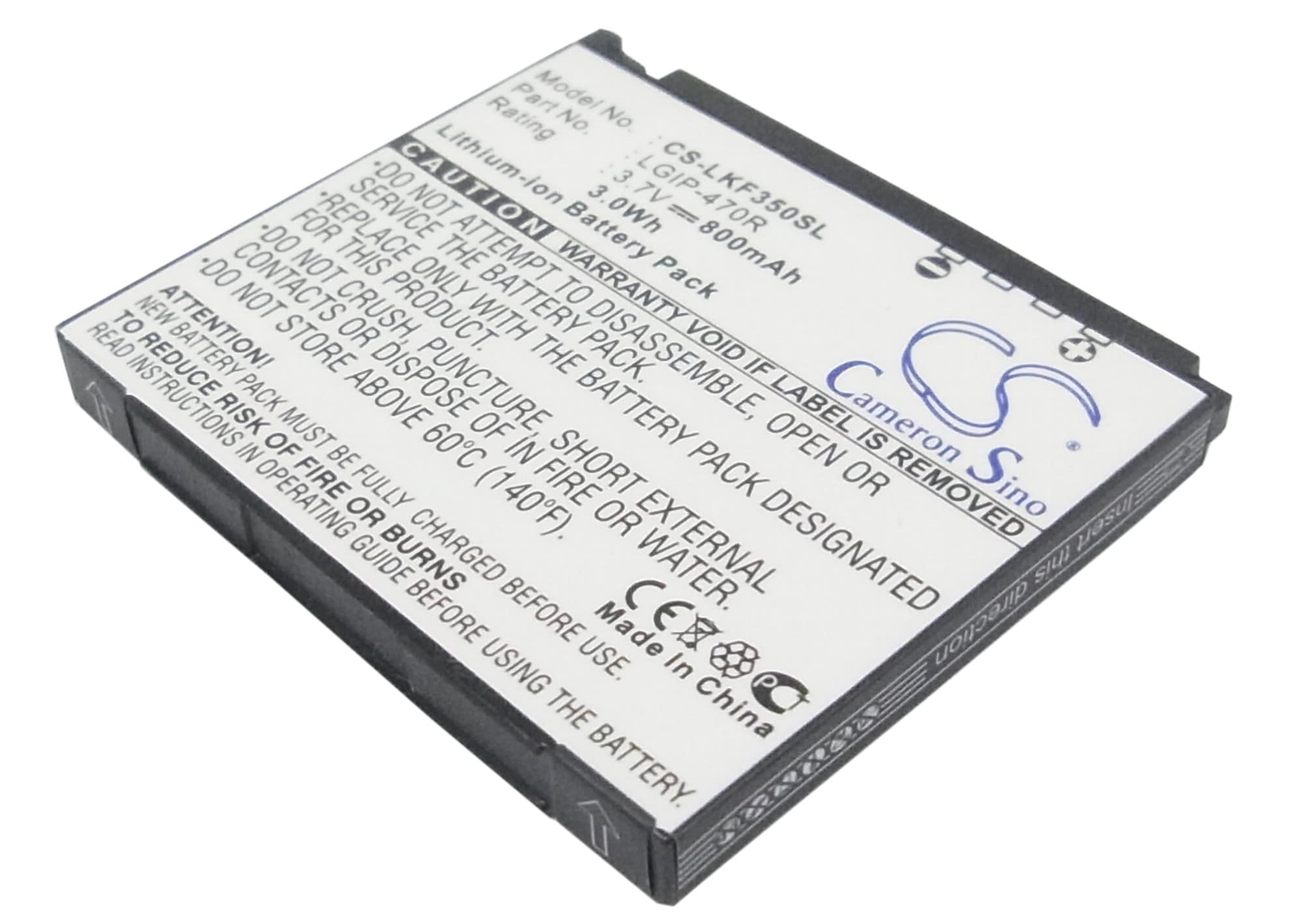 Batteri for SmartPhone, Mobil for LG KF350, KF350 Ice Cream, KP500 Cookie etc.