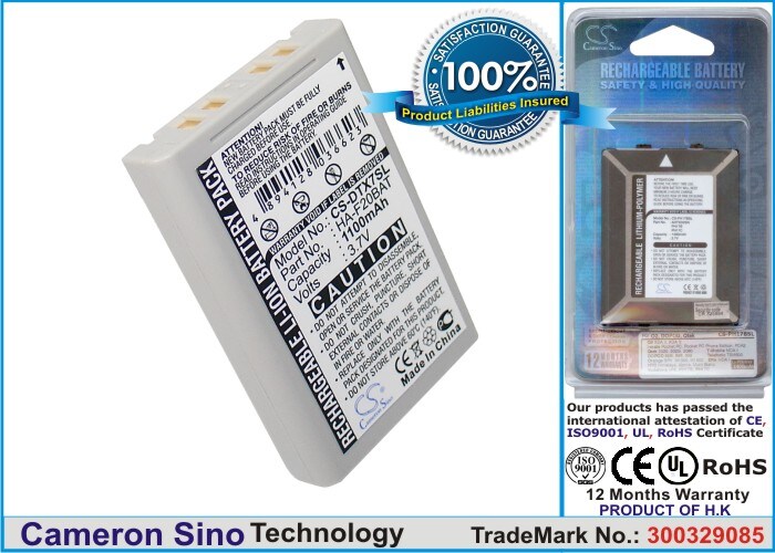 Batteri til strekkodeskanner for Casio DT-X7, DT-X7M10E, DT-X7M10R osv.