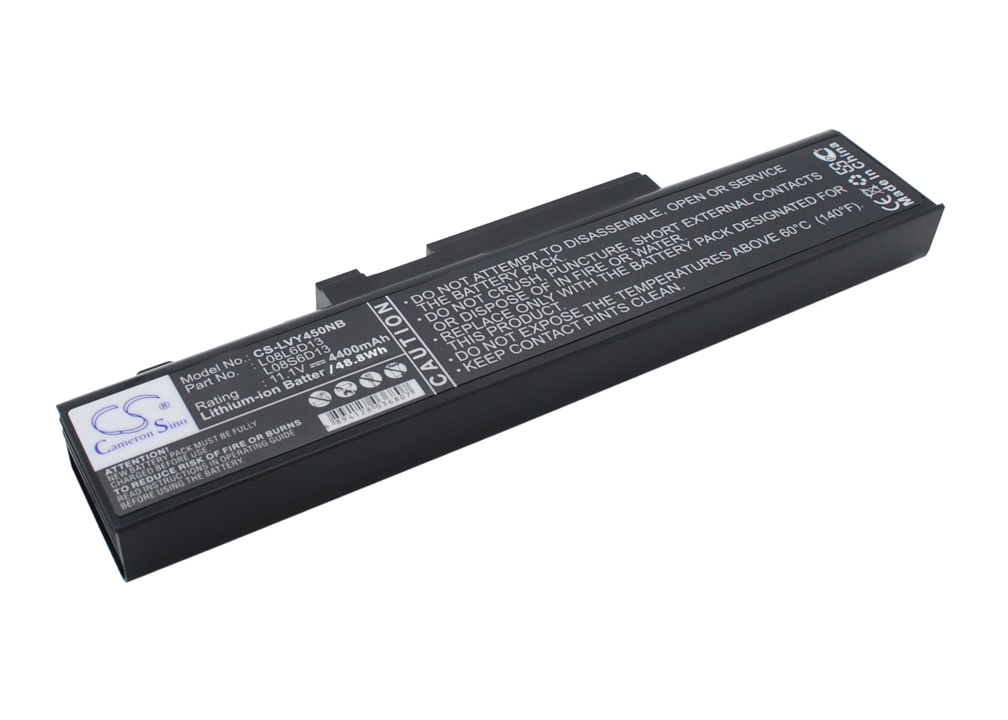 Batteri til bærbar PC for Lenovo IdeaPad Y450, IdeaPad Y450 20020 og andre.