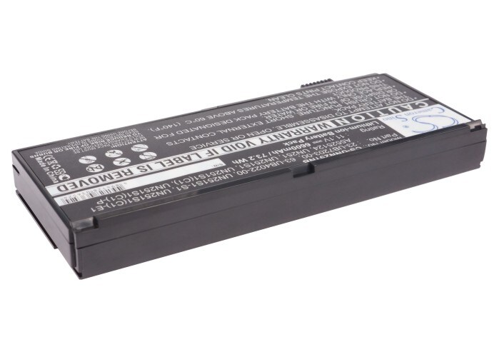Batteri til bærbar PC for Peacock FreeLiner XP, FreeLiner XP 2000