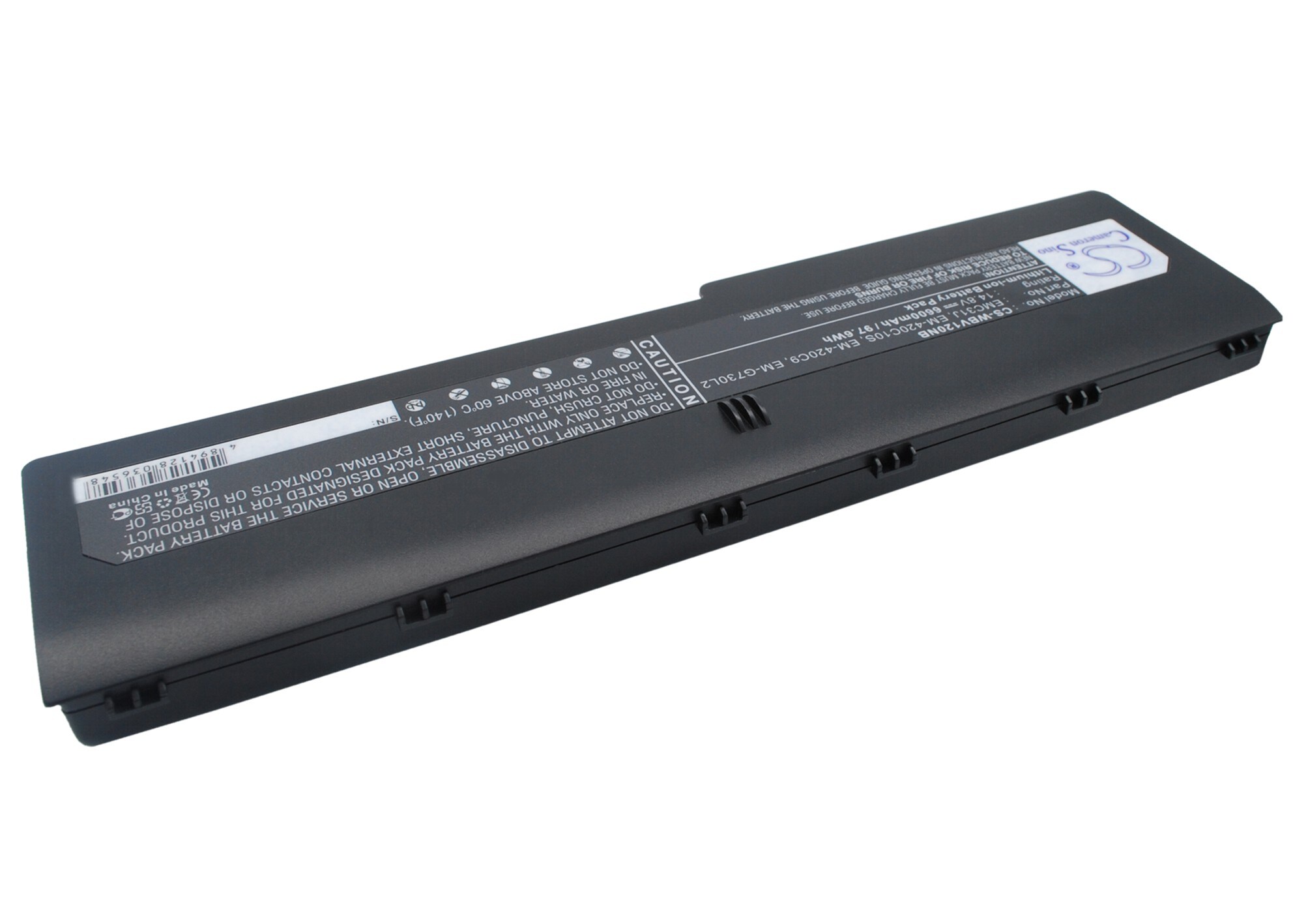 Batteri til bærbar datamaskin for Hyperdata Green 732, Green 732e