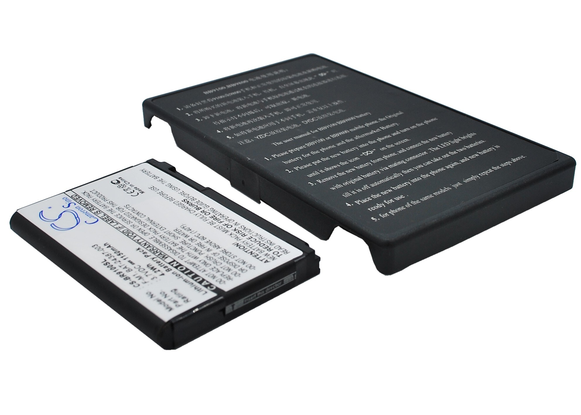 Batteri for SmartPhone, mobil for BlackBerry Pearl 3G, Pearl 2, Pearl 9100 osv.