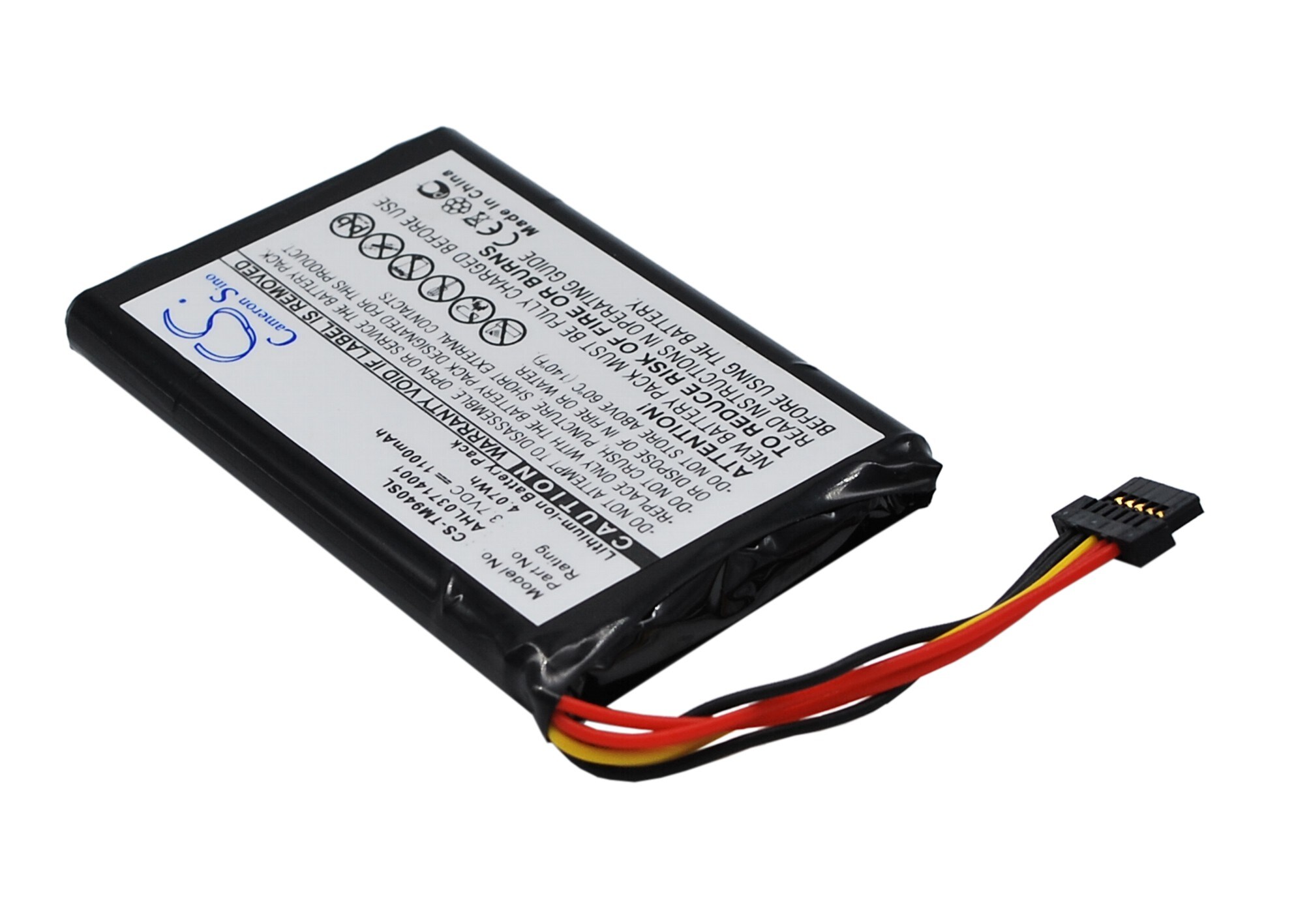Batteri for navigator, GPS for TomTom Go 940, Go 940 Live