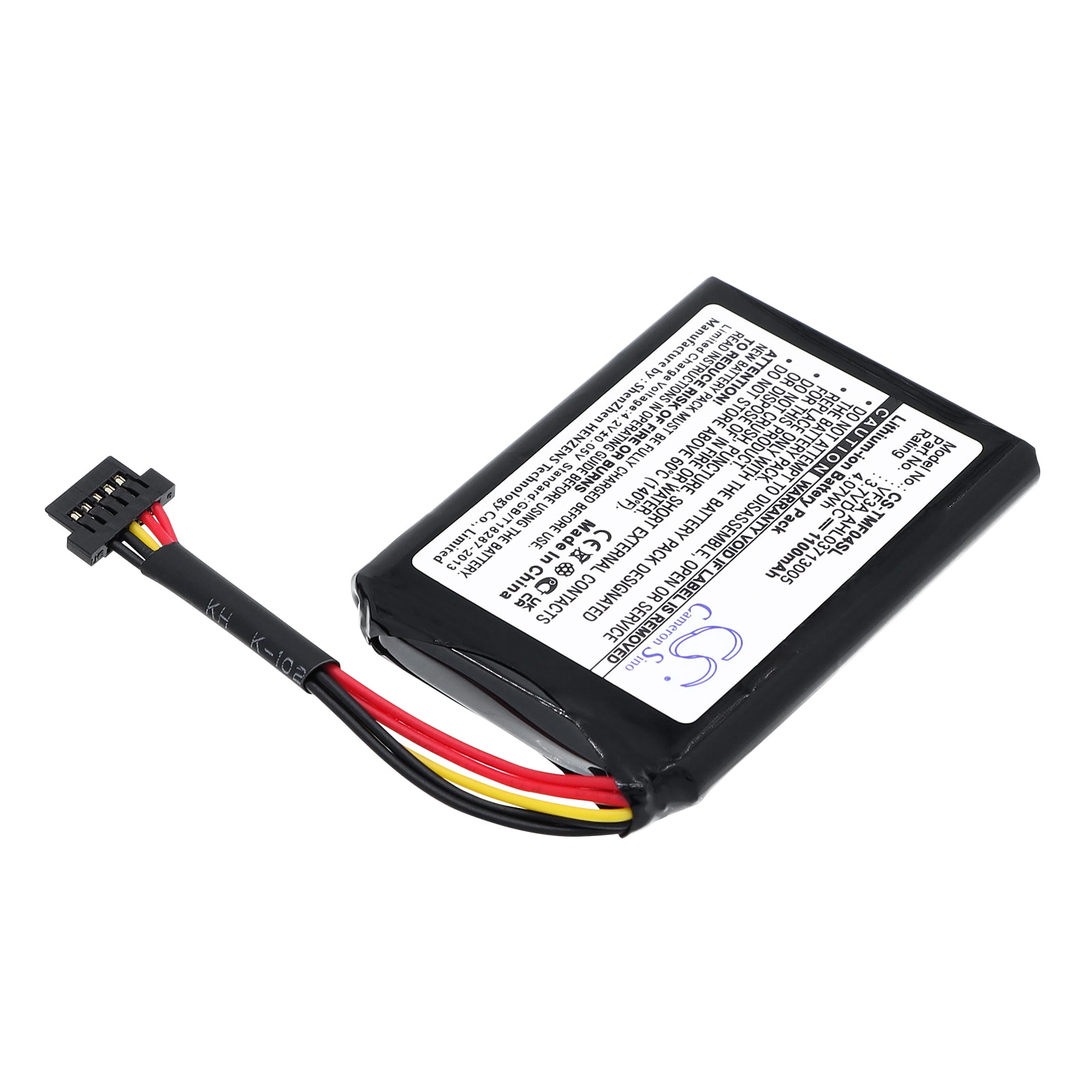 Batteri for Navigator, GPS for TomTom XL Live, 4EL0.001.01, XL LIVE TTS 4EL0.017.01 og andre.