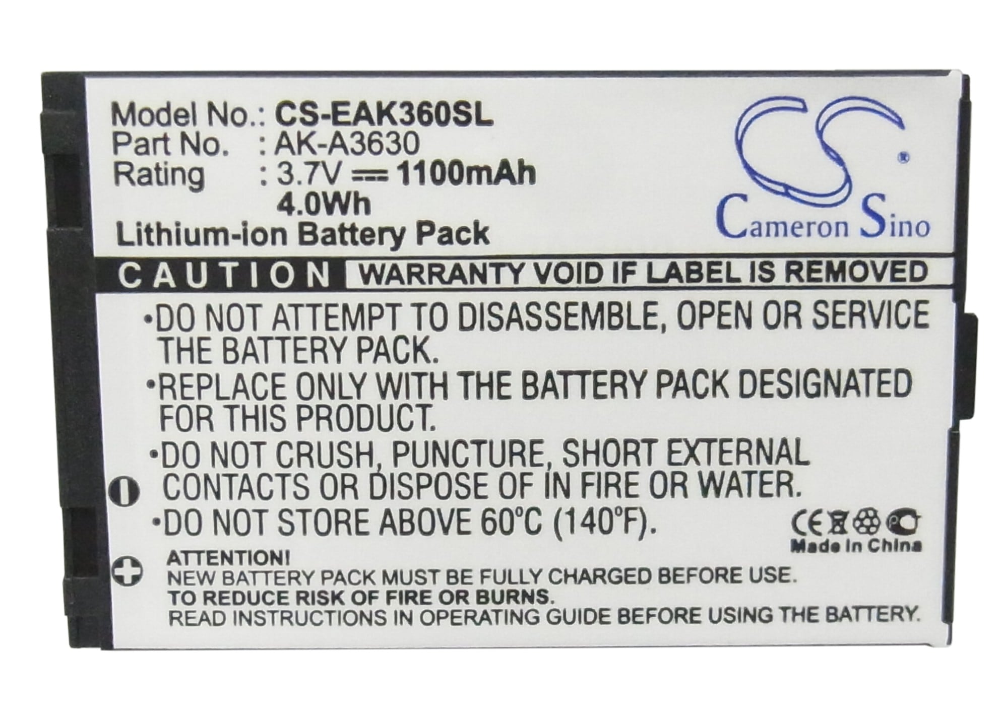 Batteri for SmartPhone, Mobil for Emporia TELEME A3620
