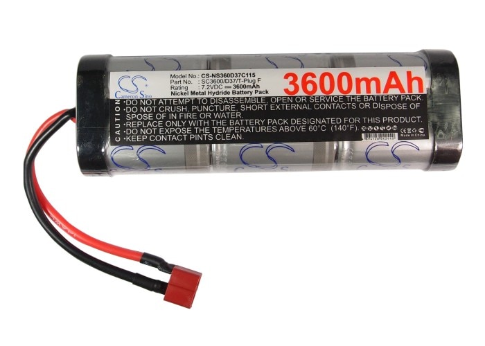 Batteri til biler for RC CS-NS360D37C115