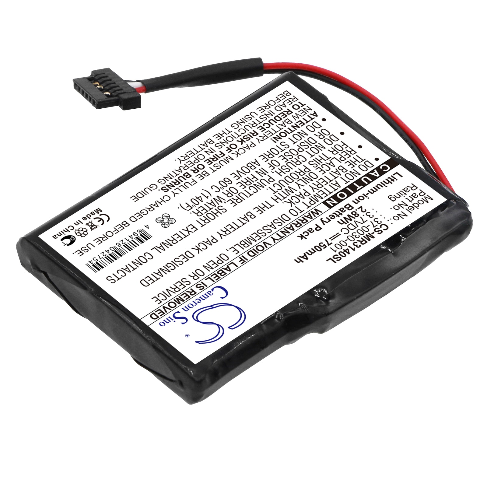 Batteri til Navigator, GPS for Magellan Maestro 3140