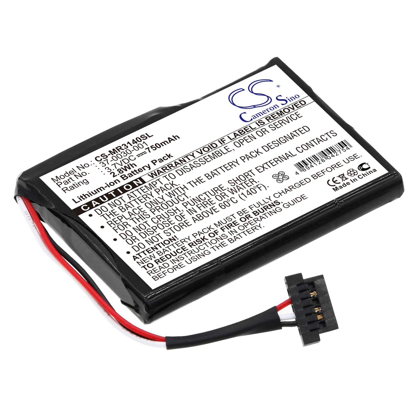 Batteri til Navigator, GPS for Magellan Maestro 3140