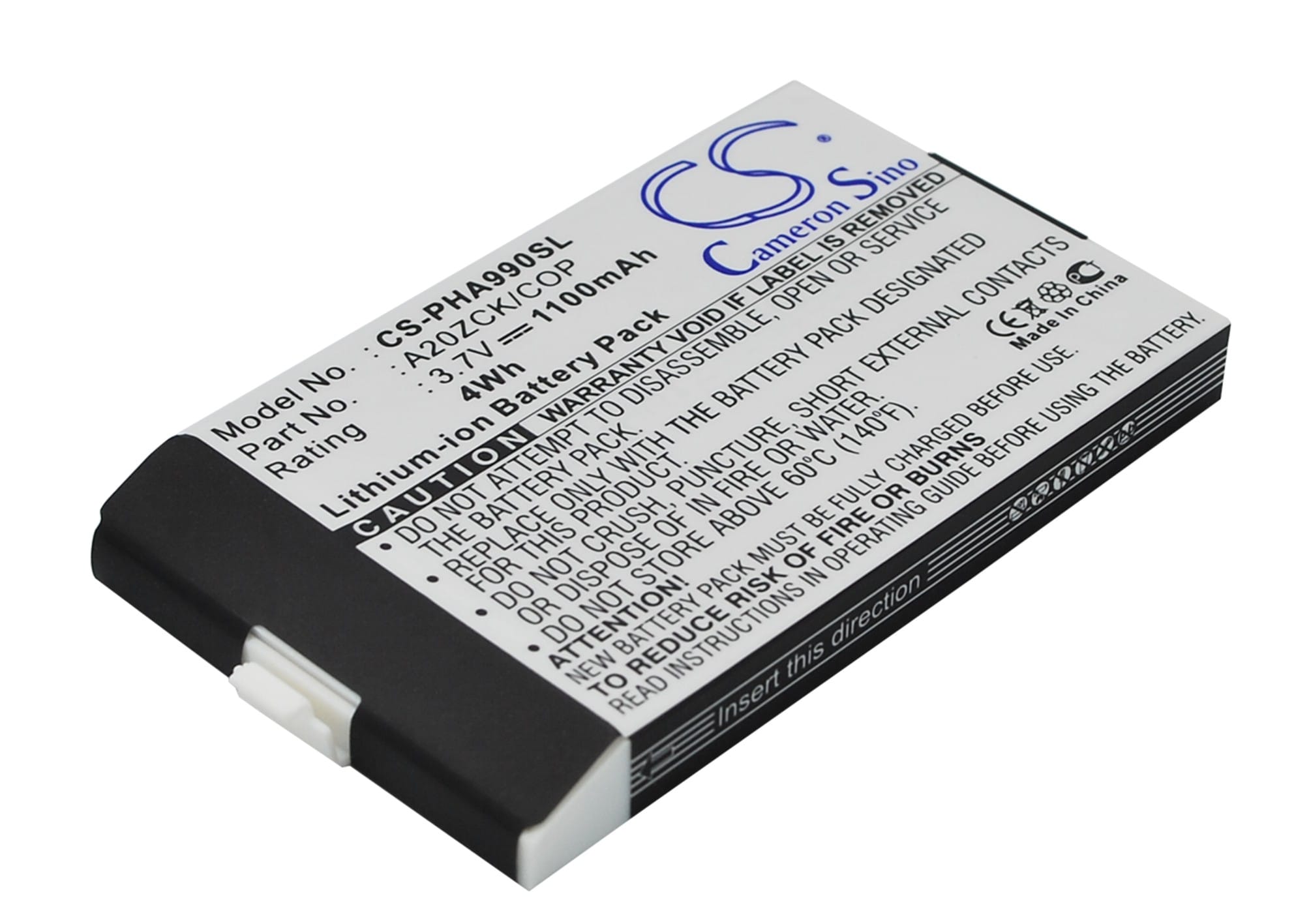 Batteri for SmartPhone, Mobil for Philips Xenium 9A9A, Xenium 9@9D