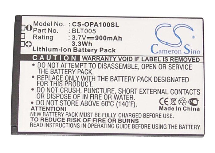 Batteri for SmartPhone, Mobil for Oppo A100, A520, A125 etc.