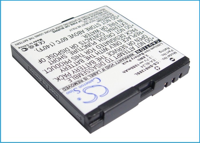 Batteri for SmartPhone, mobil for Sharp SH8128, SH8128U, SH8118 og andre.