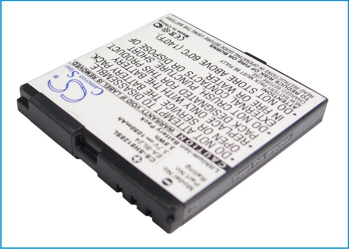 Batteri for SmartPhone, mobil for Sharp SH8128, SH8128U, SH8118 og andre.