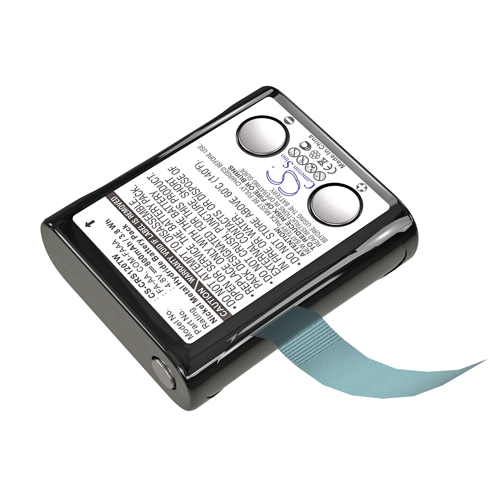 Batteri for Toveis-radio for Cobra FRS120, FRS117, FRS225