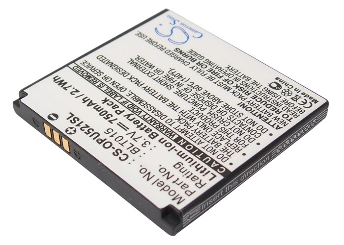 Batteri for SmartPhone, Mobil for Oppo U521