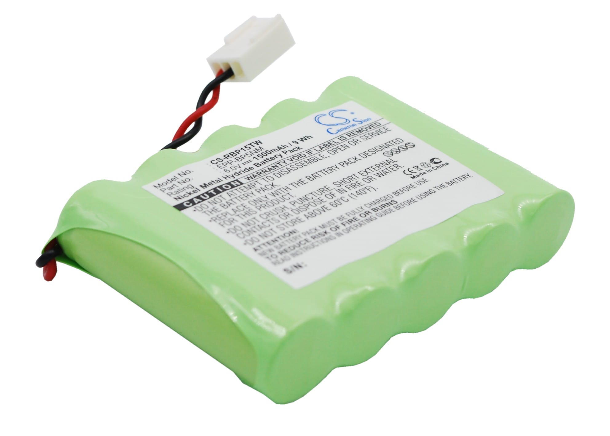 Batteri til Toveis radio for Ritron BP5NM, JBC100, JBC15H etc.