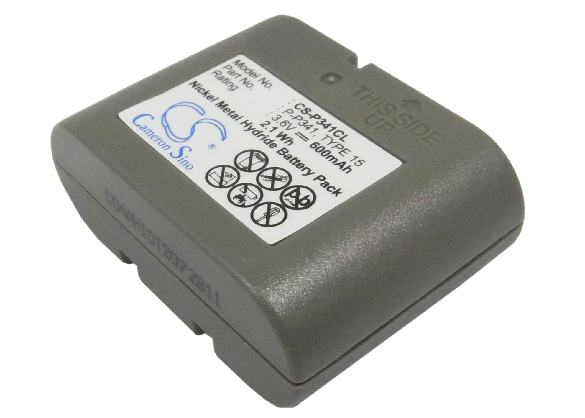 Batteri til trådløs telefon for Panasonic KX-A150, KX-T3970, KX-T3971