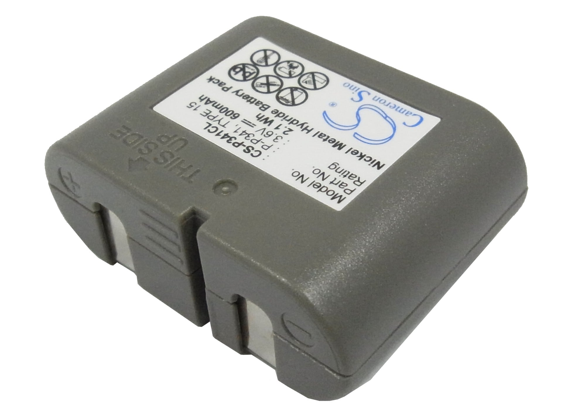 Batteri til trådløs telefon for Panasonic KX-A150, KX-T3970, KX-T3971