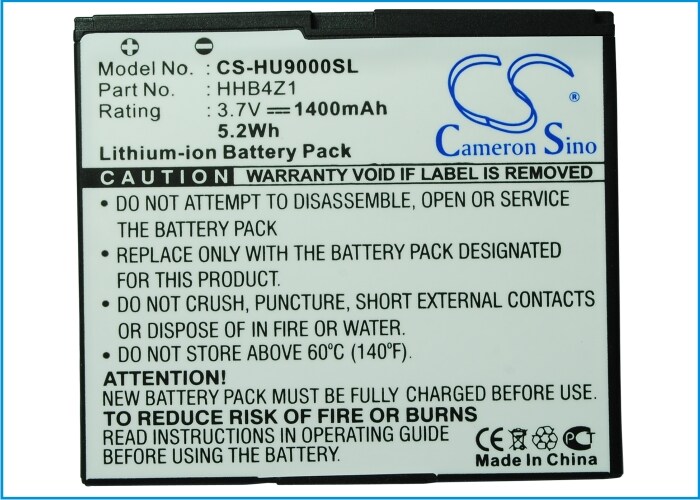 Batteri for SmartPhone, Mobil for Huawei ideos X6, ideos U9000, X6 og andre.