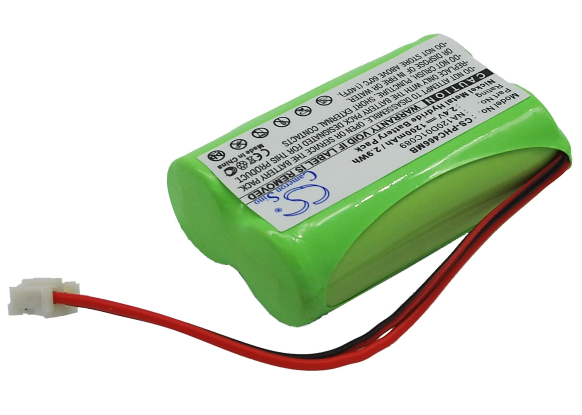 Batteri til BabyPhone for Philips SBC-SC477, SBC-SC466, SBC-SC487 og andre.
