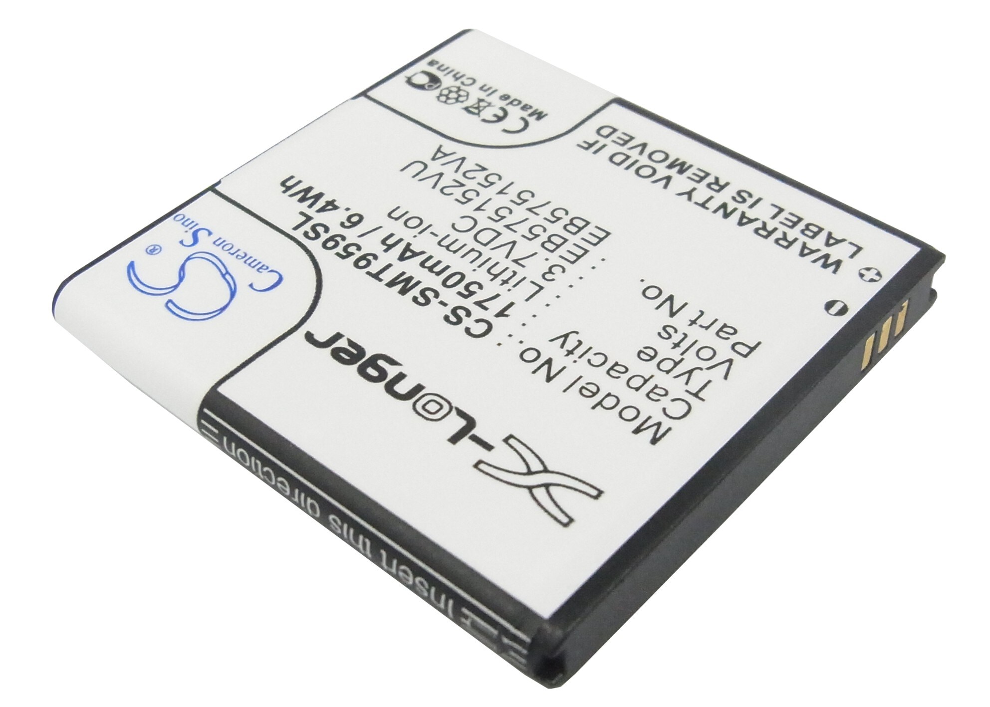 Batteri for SmartPhone, Mobil for T-Mobile Vibrant, Galaxy S 4G, Vibrant 4G etc.