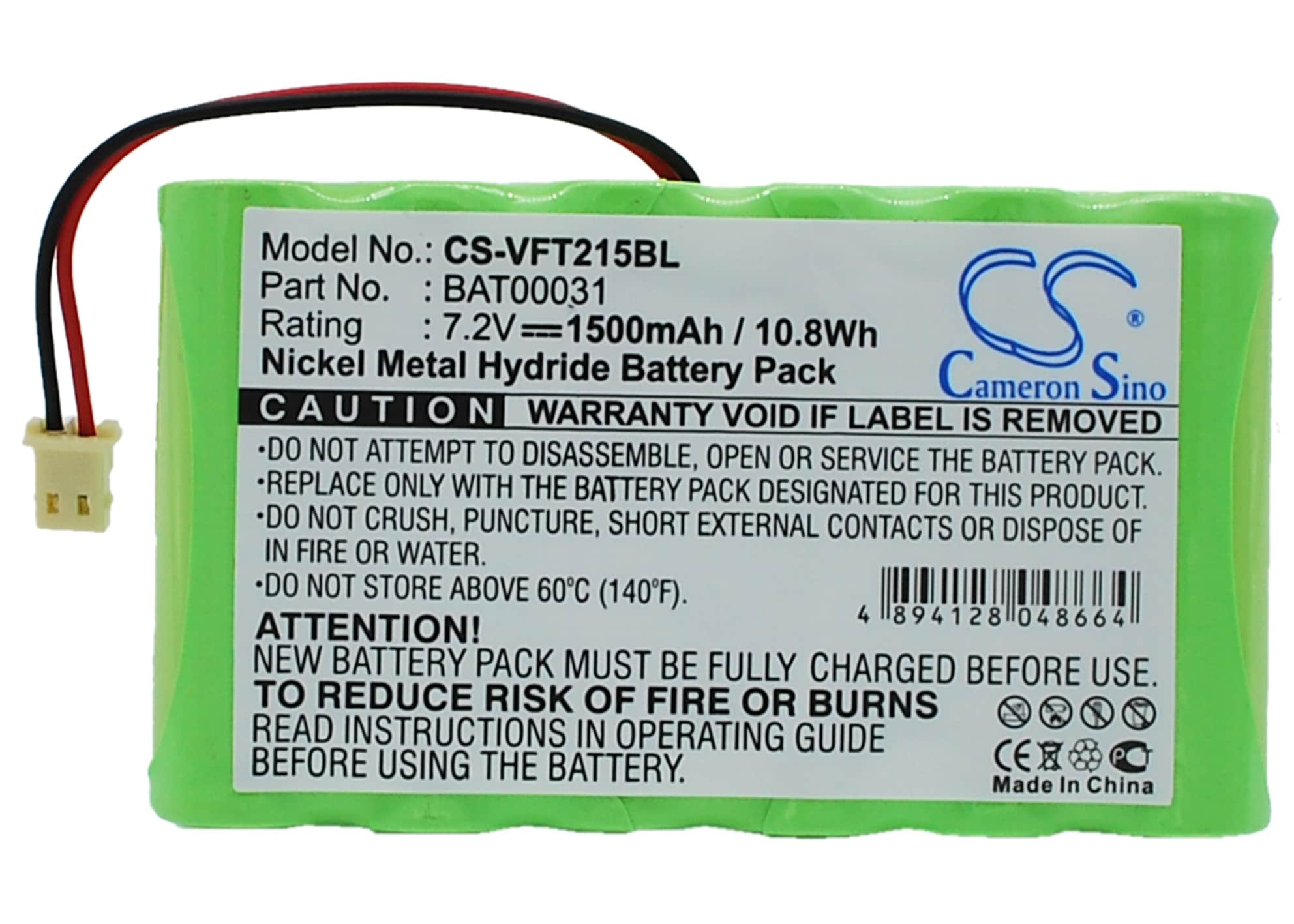 Batteri til betalingsterminal for VeriFone Nurit 2159