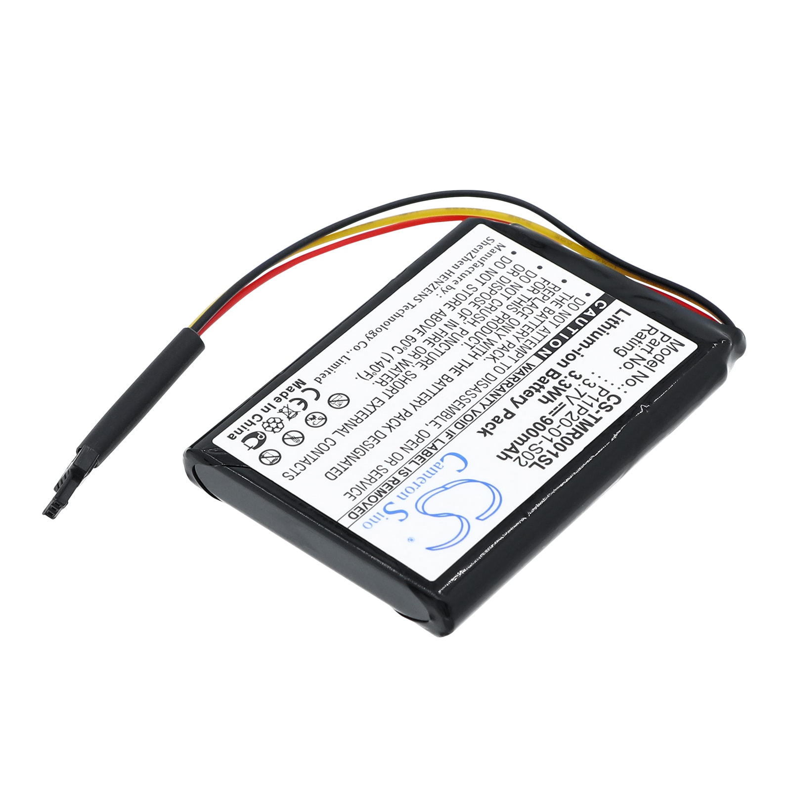 Batteri for Navigator, GPS for TomTom Route XL, One XXL 540S, XXL540 osv.
