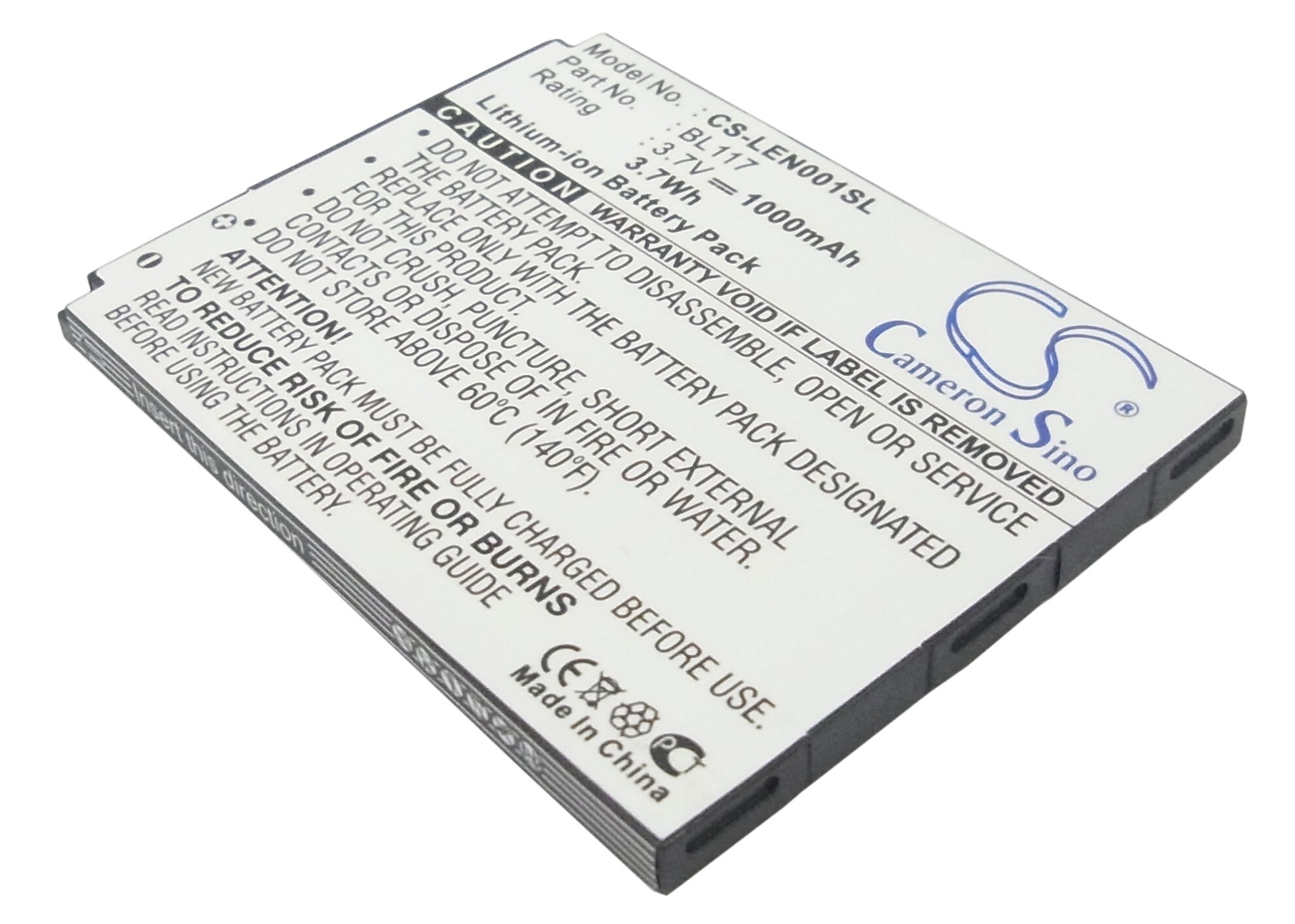 Batteri til SmartPhone, mobil for Lenovo O1