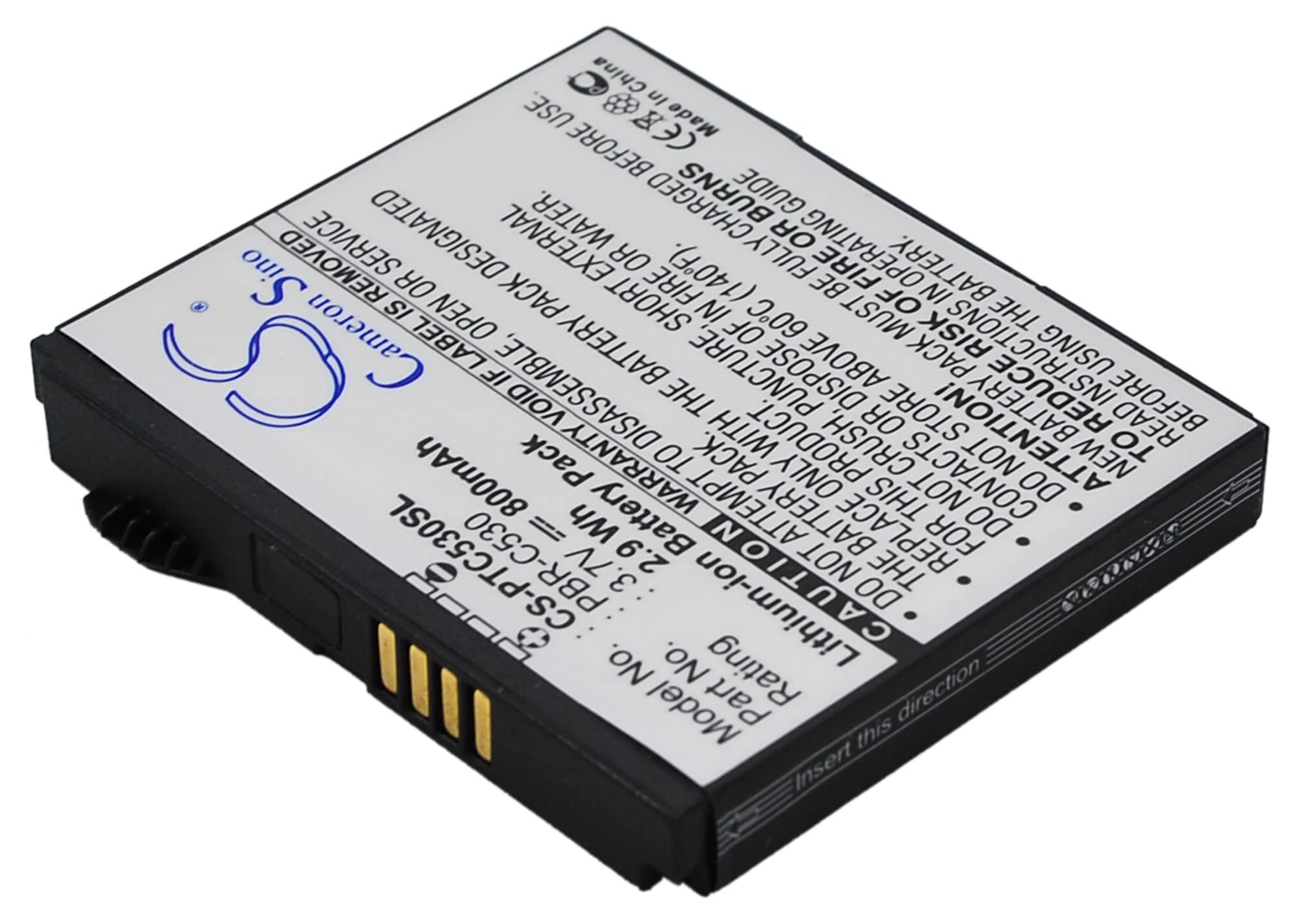 Batteri for SmartPhone, Mobil for Pantech Reveal C790 Aladdin, C530, C530 SLATE og andre.