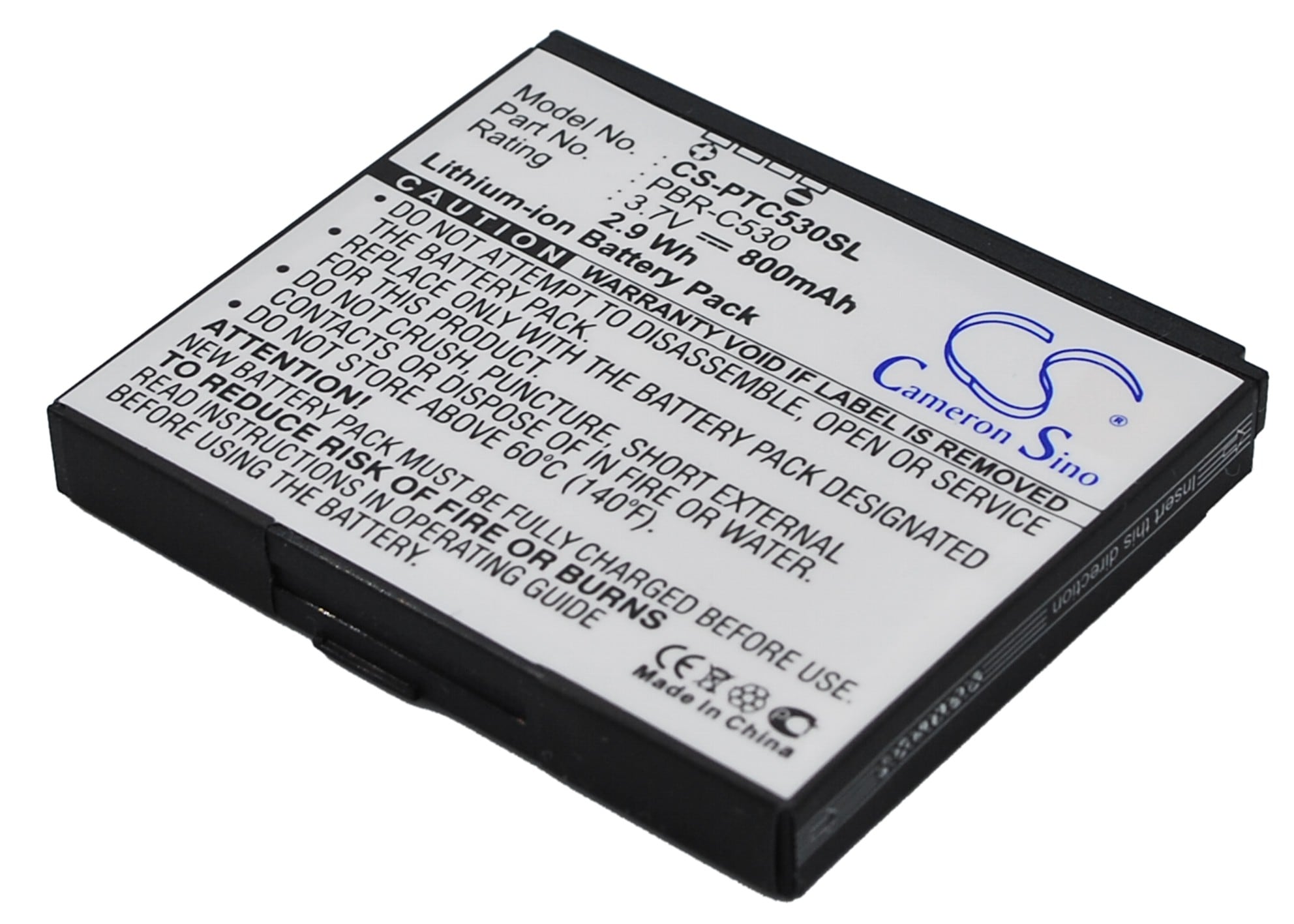 Batteri for SmartPhone, Mobil for Pantech Reveal C790 Aladdin, C530, C530 SLATE og andre.