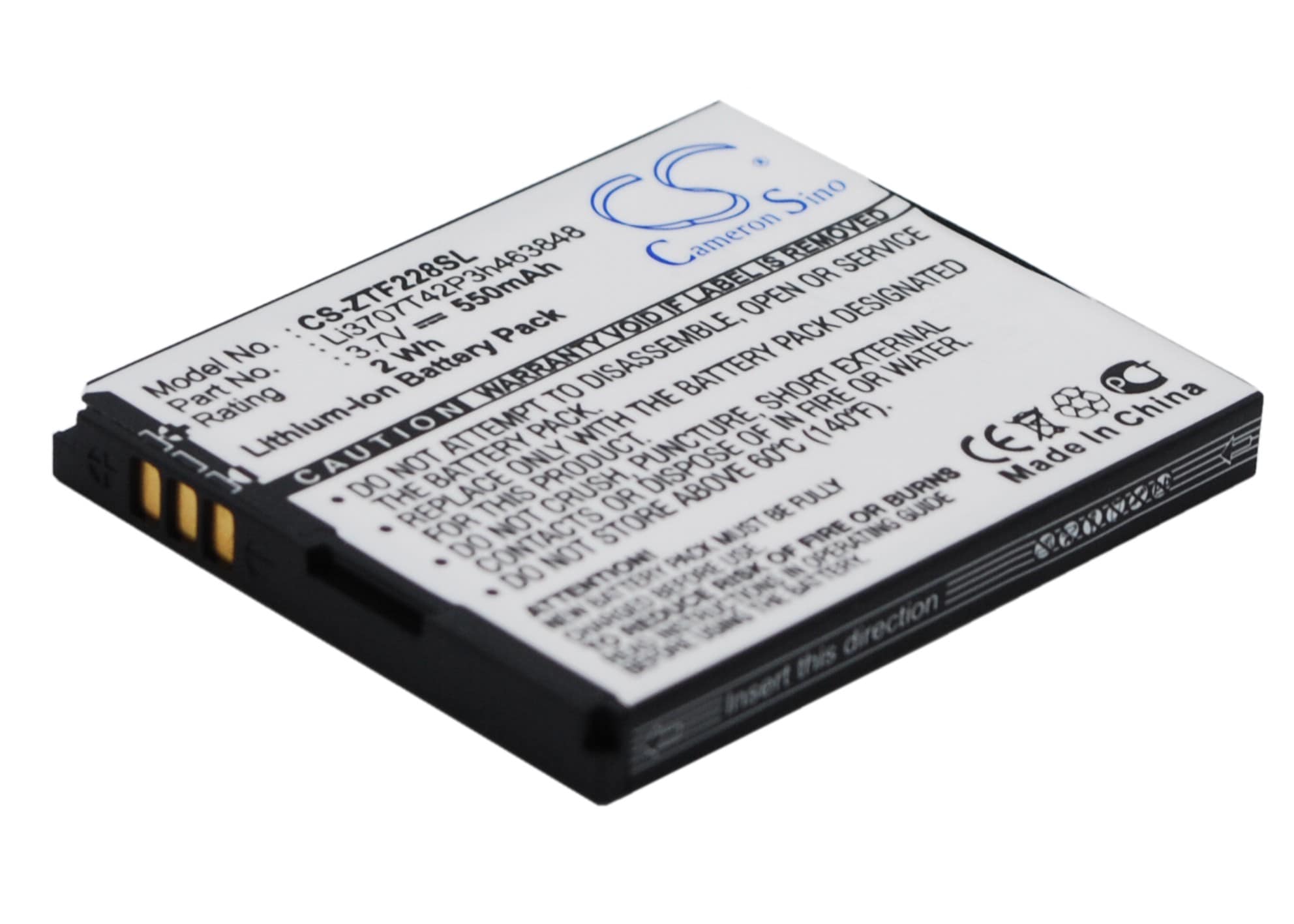 Batteri for SmartPhone, Mobil for Vodafone 228, 227, VF228 og andre.