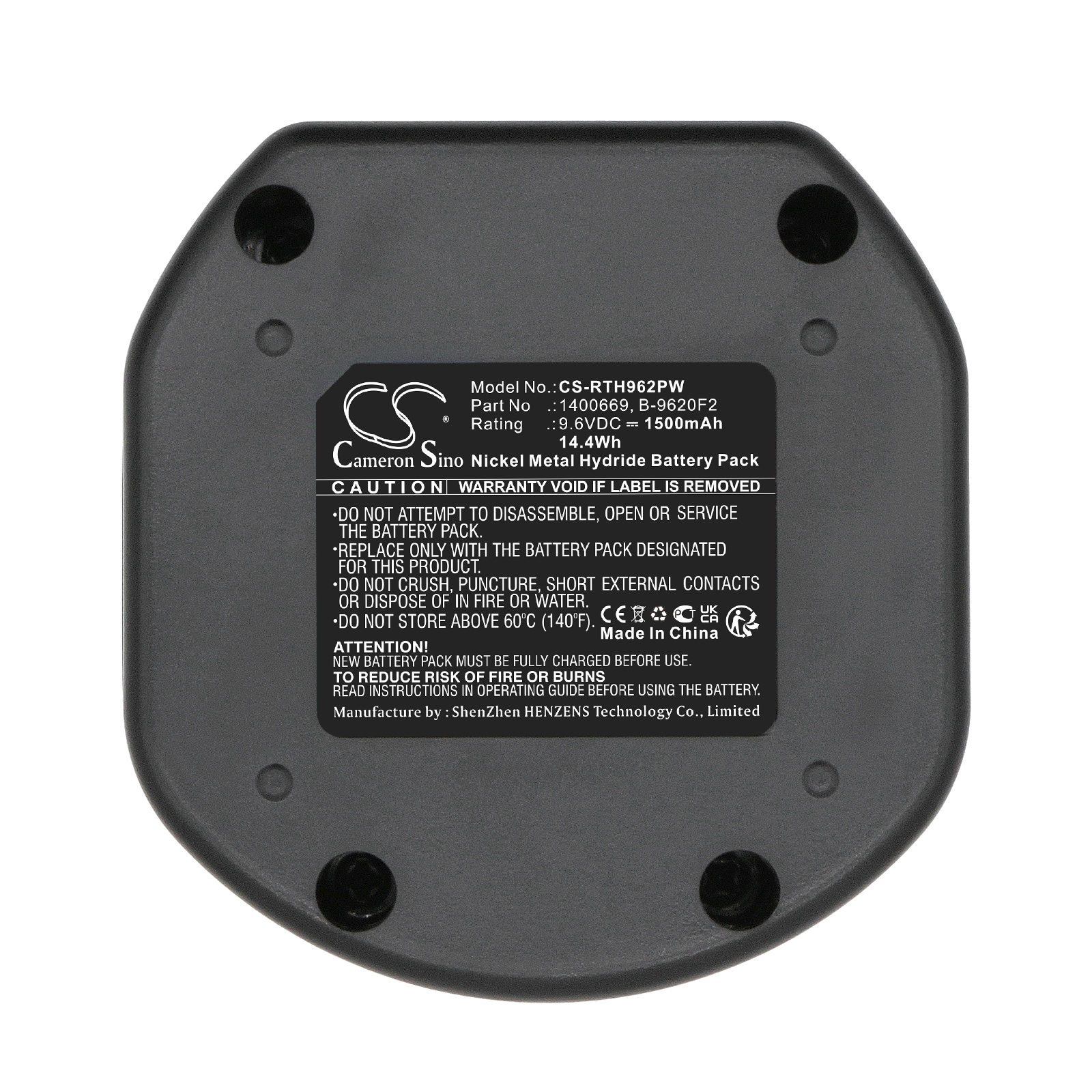 Batterier til Ryobi CTH962K, HP961, RY961 og andre elektroverktøy.