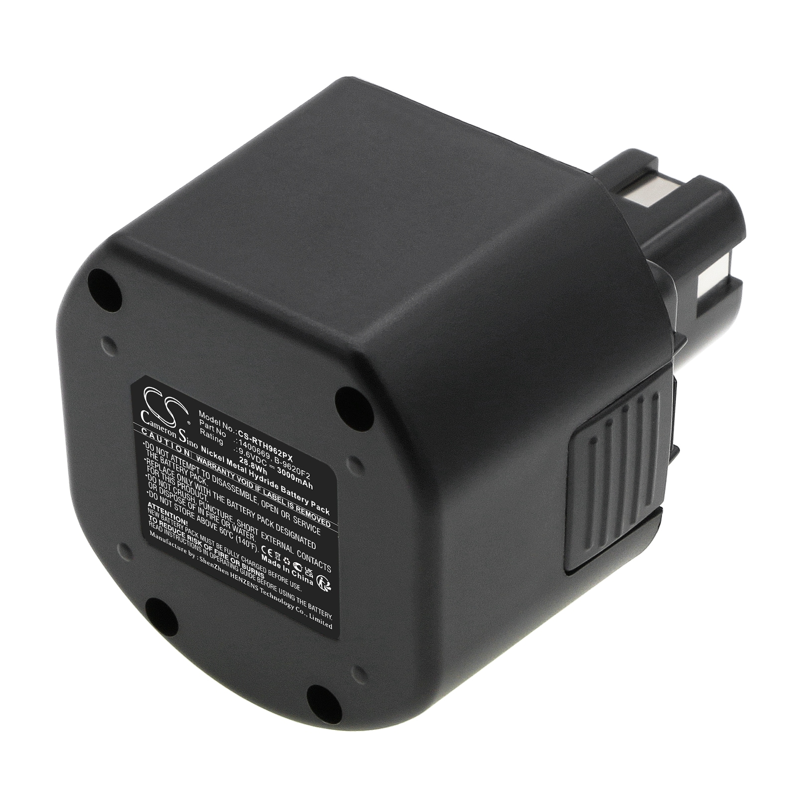 Batterier til Ryobi CTH962K, HP961, RY961 og andre elektroverktøy.
