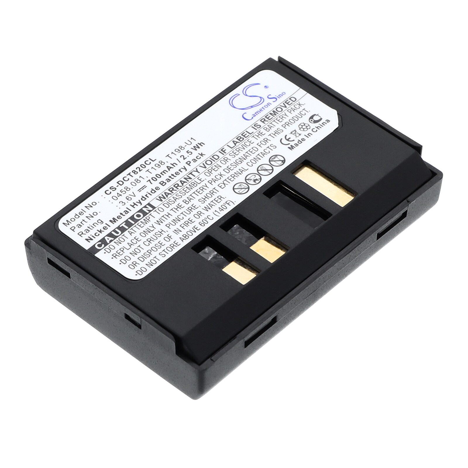 Batteri til trådløs telefon for Dancall Dect 8200, Dect 8400, Dect 8500 osv.