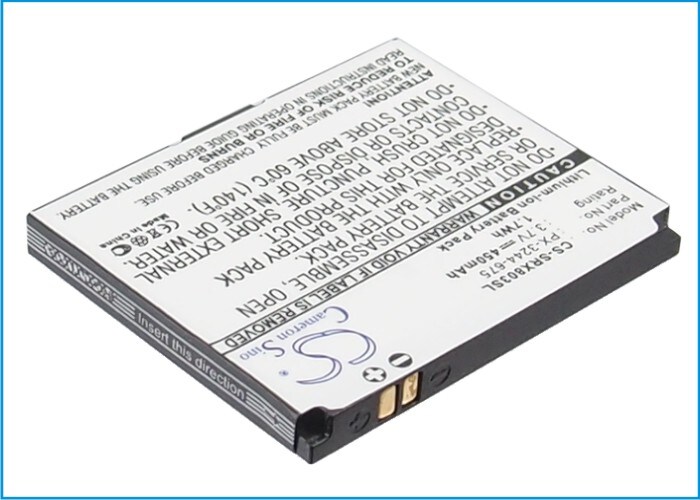 Batteri for SmartPhone, mobil for Simvalley Pico RX-80 V.3, Pico RX-80 V.4, RX-180 og andre.