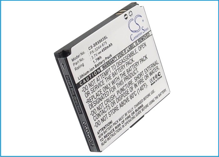 Batteri for SmartPhone, mobil for Simvalley Pico RX-80 V.3, Pico RX-80 V.4, RX-180 og andre.