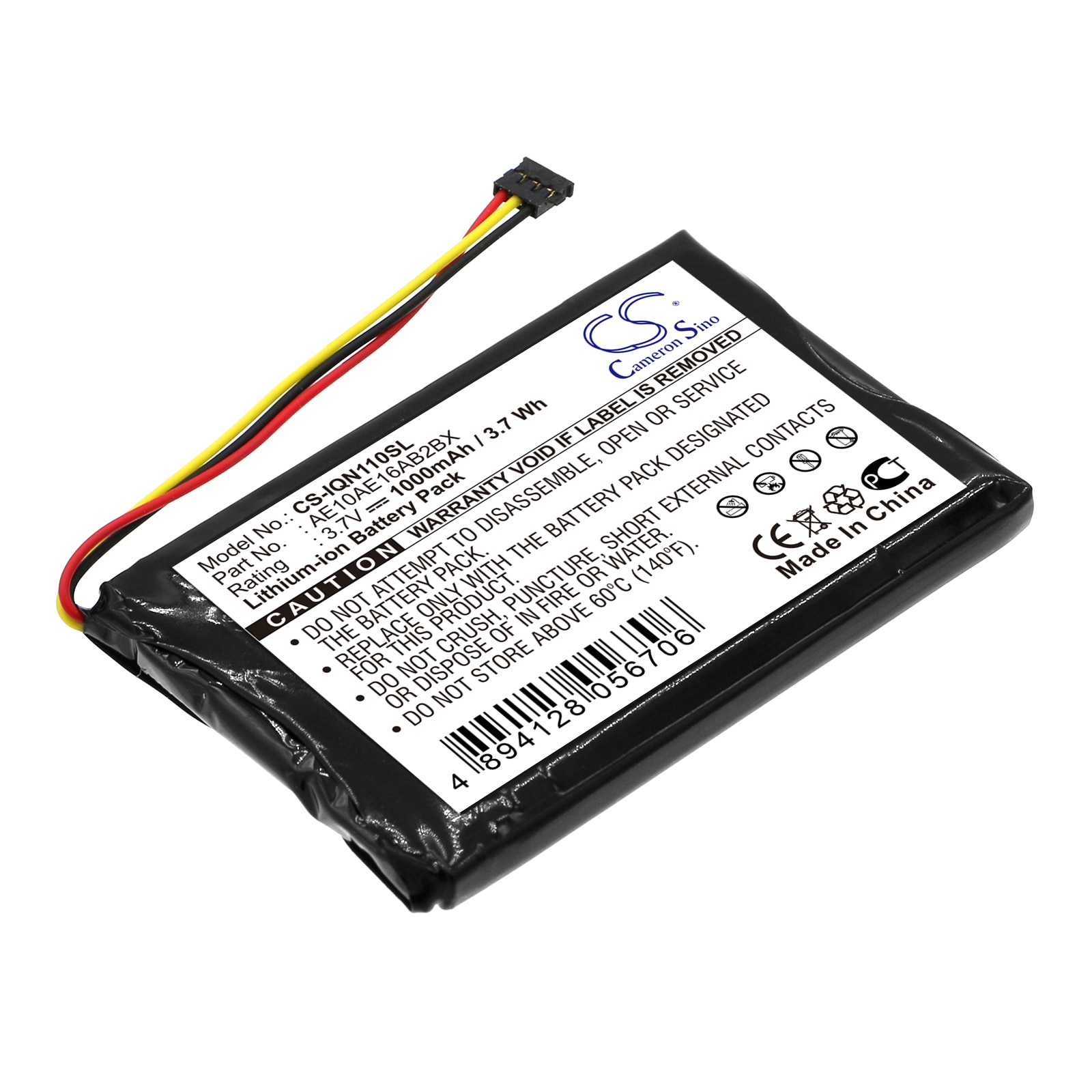 Batteri for navigator, GPS for Garmin Nuvi 1100, Nuvi 1100LM