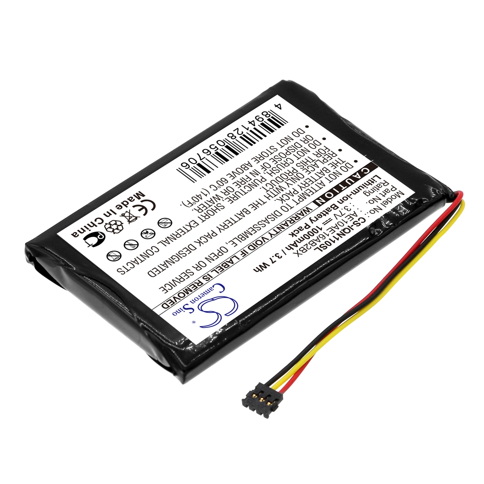 Batteri for navigator, GPS for Garmin Nuvi 1100, Nuvi 1100LM
